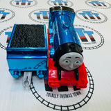 Metallic Gordon and Tender (2013 Mattel) Used - Trackmaster Revolution