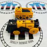Stephen the Rocket n°1 (Mattel 2012) Bruit - État moyen - Remorque pour chevaux et bielle manquante - D'occasion - Trackmaster