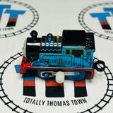 Metallic Blue Thomas #2 (2012) Rare Capsule Plarail Wind Up - Used