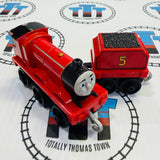 James and Tender (2018 Mattel) Fair Condition Used - Push Along