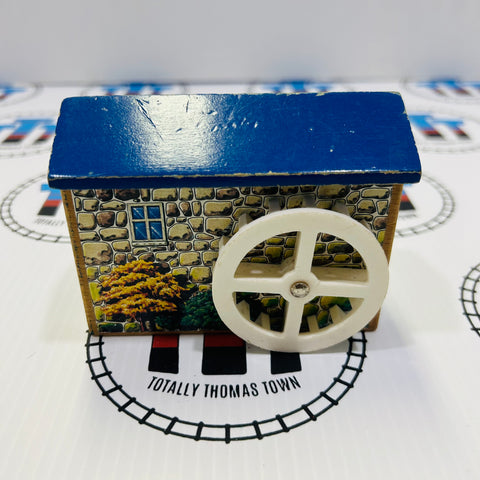Water Wheel With Roof Fair Condition Wooden - Used
