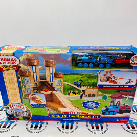 King of the Railway Set Wooden - New in Box (Fair Condition Box)