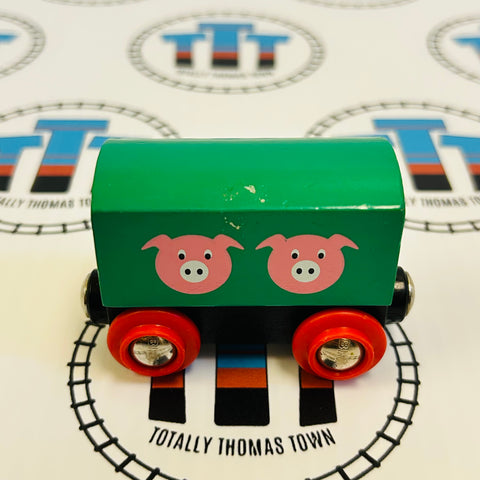 BRIO Pig Train 33703 Wooden - Used