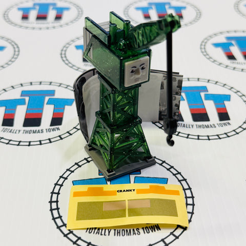 Clear Glitter Cranky “All Engines Go” Capsule Plarail - New in Opened Packaging