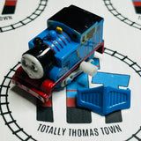 Surprised Thomas with Snowplow #2 Capsule Plarail Wind Up - Used