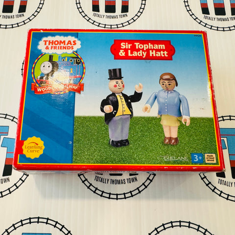 Sir Topham & Lady Hatt Wooden - New