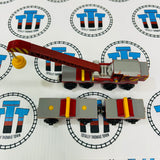 Rocky with Front and Back Car (TOMY) Fair Condition Chipping Paint Wooden - Used