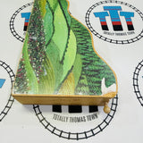 3 Layer Mountain Tunnel Clickity Clack #2 Different Supports/Different Knob/Ripped Sticker Wooden - Used