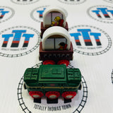 Plastic Green Other Brand Train with Coaches #2 Wooden - Used
