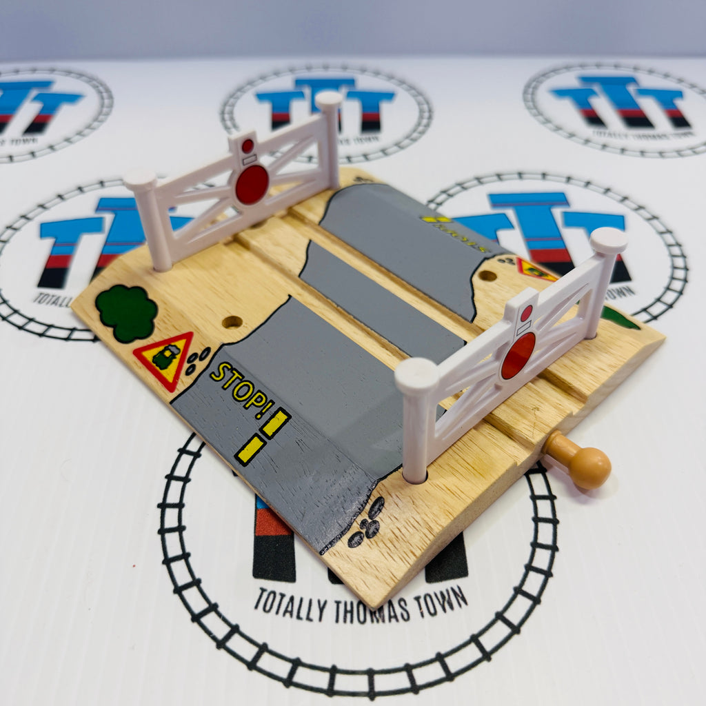 Railroad Crossing Ramp Level Crossing No Ramps BIGJIGS Rail Wooden - New in Box – Totally ...