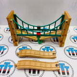 Collapsing Suspension Bridge #1 Good Condition Wooden - Used