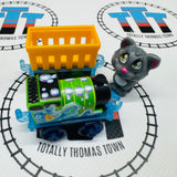 Percy - Fizz ‘n Go Percy with Cargo Car with Grey Cat New no Package - MINIS