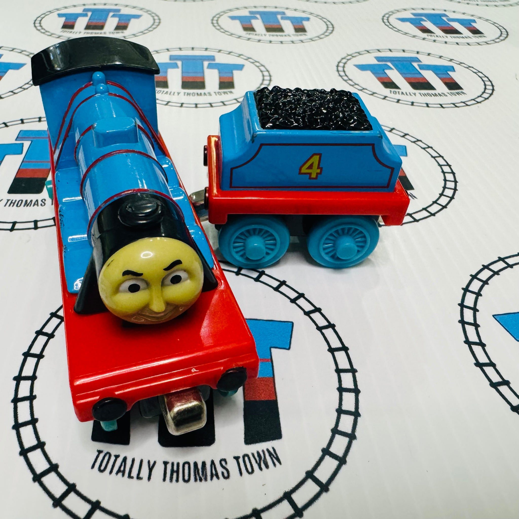 Gordon and Tender Discoloured Face Used Interactive Railway