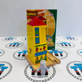 BRIO 33920 Magnetic Mummy Tower (Brittle Figure) Wooden - Used in Box