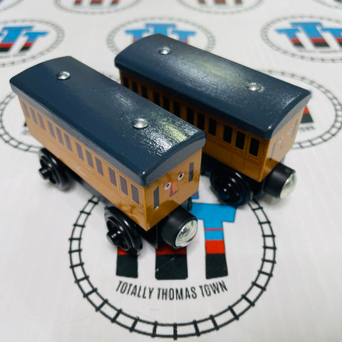 Annie & Clarabel (Mattel) Very Good Condition Wooden - Used