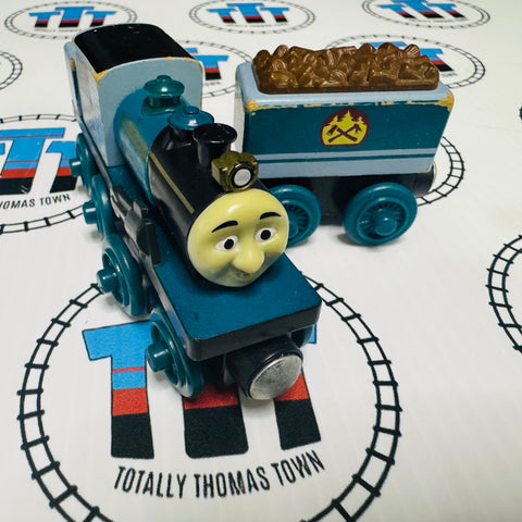 Ferdinand and Tender (Mattel) Discoloured Wooden - Used