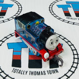 Clear Glitter Thomas Surprised Fair Condition Pull Along Capsule Plarail - Used