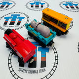 Ivo Hugh and the Zoo Cars (Learning Curve) Good Condition Wooden - Used