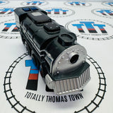 Battery Powered Big Boy Forwards/Backwards 2 Speed Train Lionel Noisy Wooden - Used