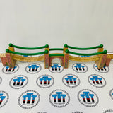 Suspension Bridge with Track Rare #1 Slight Rips Clickity Clack Wooden - Used