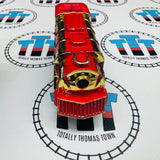 Motorized Battery Powered Gold Rush Forwards/Backwards 2 Speed Train Lionel Noisy Fair Condition Wooden - Used