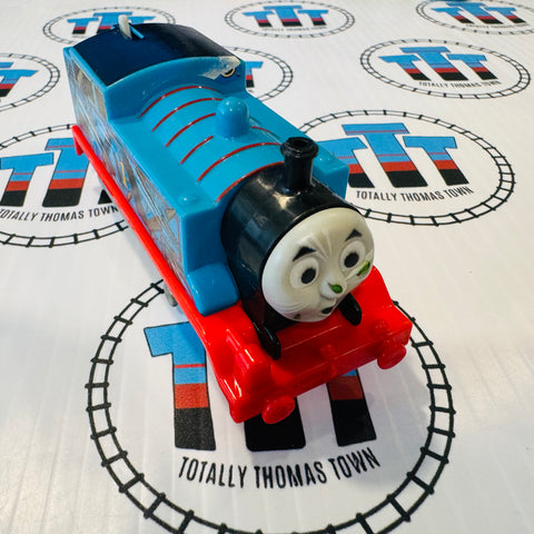 Thomas Twisting Tornado Different Face (2013) Ripped Sticker Fair Condition Used - Trackmaster Revolution