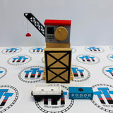 Sodor Cargo Co. Crane #3 Clickity Clack (Small Marks/String Gets Stuck Going Down) with Cargo Car (1997) Wooden - Used