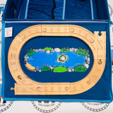Thomas Cloth Carrying Case with Wooden Track - Used
