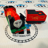 Yong Bao with Worn Tender (2013 Mattel) Used - Trackmaster Revolution