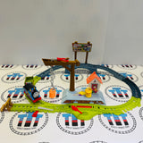 Paint Delivery Set #1 with Train (1 Curve Piece different colour) Used - All Engines Go Trackmaster Revolution