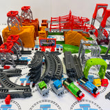 Thomas & Percy Cargo Race Set Complete Used - Trackmaster Revolution