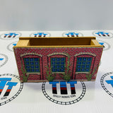Special Engine Shed Missing Roof #2 (Chipped/Ripping Stickers) Wooden - Used