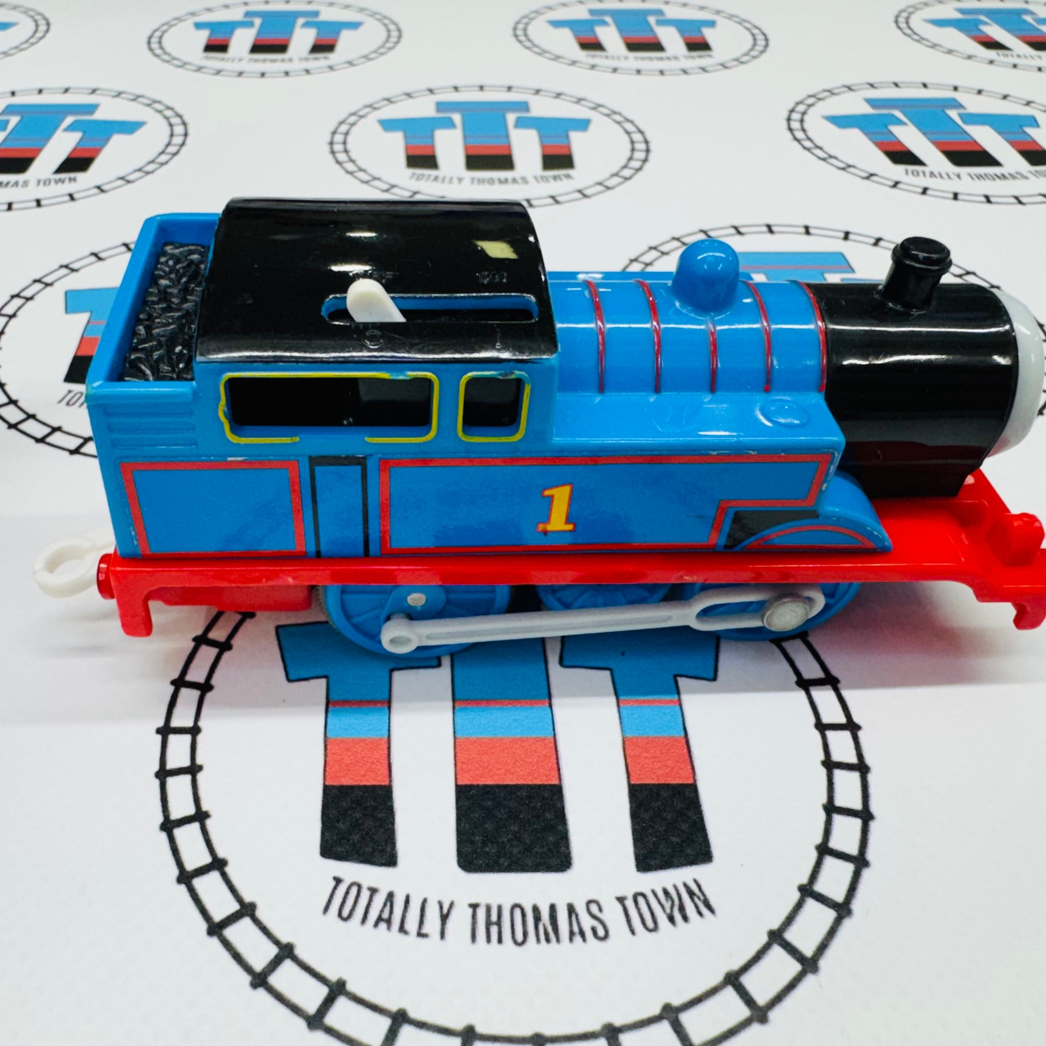 Old Thomas&Thomas 『Supra-Lite 』7 1/2’♯︎4 Thomas (2009) Older Face Broken Lamp Post Used - Trackmaster