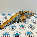 Gold Mine Mountain Set with Trains (No Cranky/Marked Track) Wooden - Used