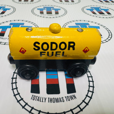 Sodor Fuel Tanker (Learning Curve) Fair Condition Wooden - Used