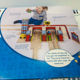 Grand Central Station (Large) BIGJIGS Rail Wooden - New in Box