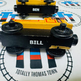 Bill and Ben #1 (Learning Curve 2001) Chipped Bottom (Doesn't Affect Use) Wooden Rare - Used