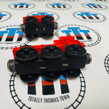 James Flat Magnet & Tender Flat Magnet and Staples #7 Good Condition Wooden - Used