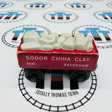 Red China Clay Car (1997) Fair Condition Chipping Paint Rare Wooden - Used