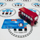 Bertie with Card (Learning Curve) Good Condition Wooden - Used