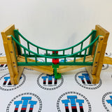 Collapsing Suspension Bridge #2 Marked/Cracked Track (doesn’t affect use)Wooden - Used