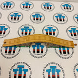 3 Piece Maron Bridge with Knob Fair Condition Wooden - Used