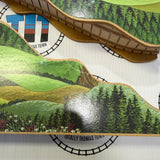 3 Layer Mountain Clickity Clack Small Rip #1 Wooden - Used