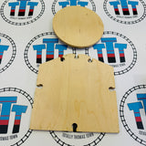 8” Turntable Track #2 Clickity Clack Marked Wooden - Used