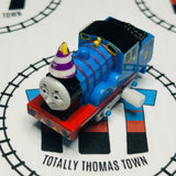 Edward with Party Decorations #1 Upside-Down Buffer Sticker Capsule Plarail Wind Up - Used