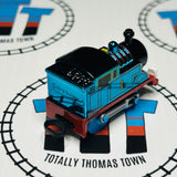 Metallic Blue Thomas #2 (2012) Rare Capsule Plarail Wind Up - Used