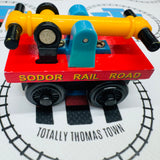 Handcar Red Discoloured (Learning Curve 2001) Wooden - Used