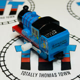 Edward with Party Decorations #1 Peeling Stickers No Hat Capsule Plarail Wind Up - Used