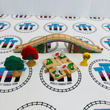 Boulder Mountain Set #1 (No Trains) Wooden - Used