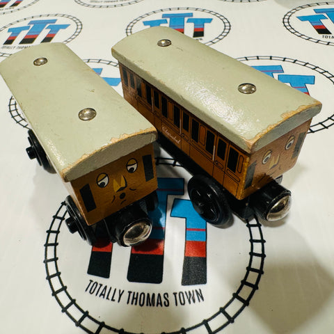 Annie & Clarabel (Learning Curve) Fair Condition Wooden - Used